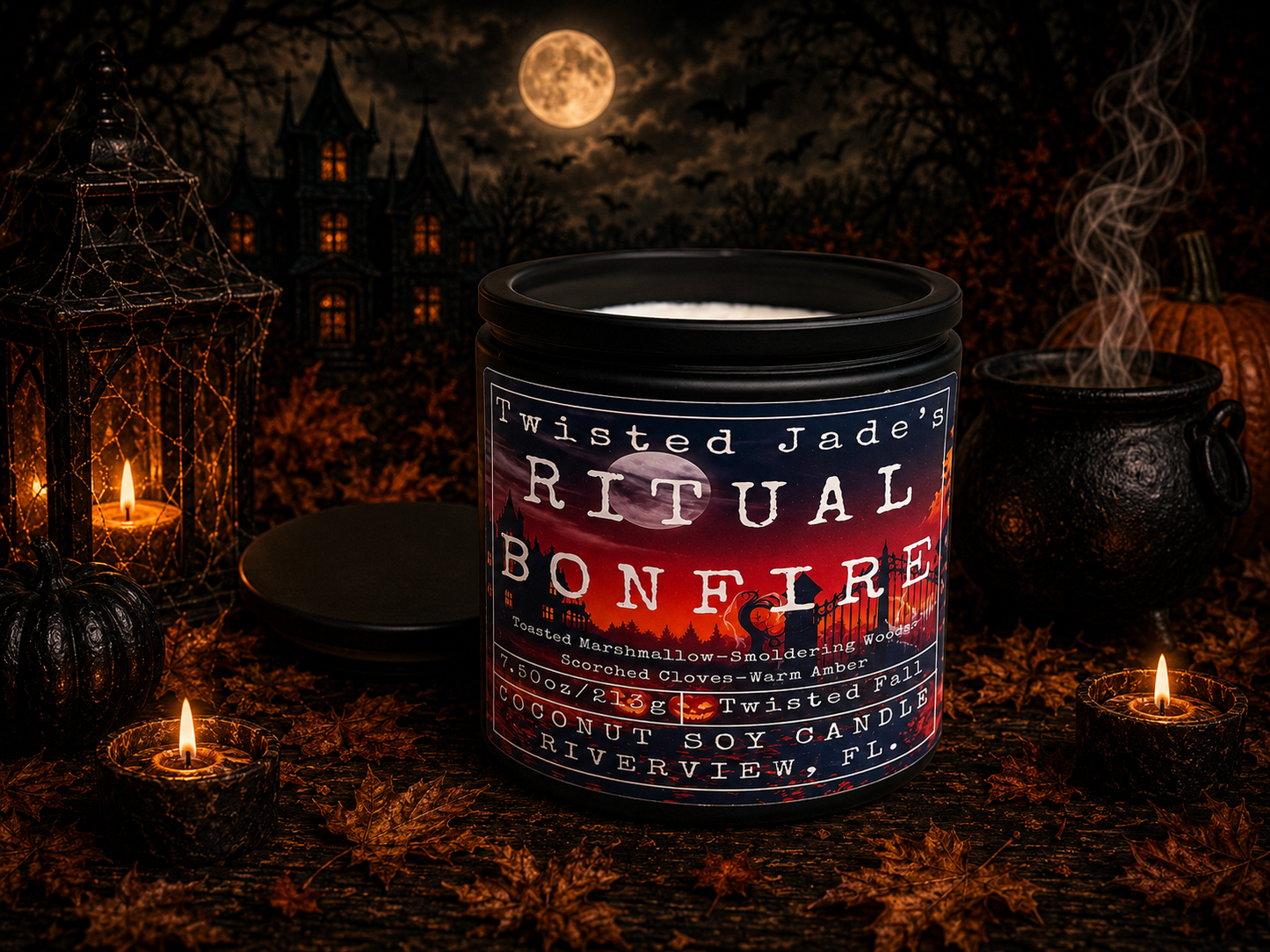 Ritual Bonfire Candle