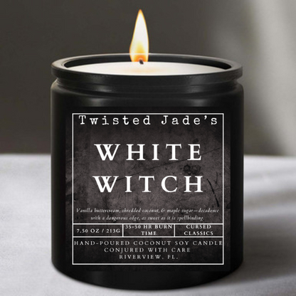 White Witch Candle