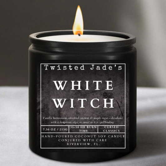 White Witch Candle