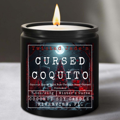 Cursed Coquito Candle