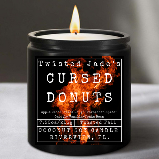 Cursed Donuts Candle
