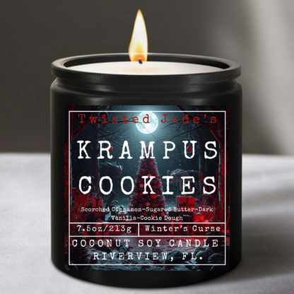 Krampus Cookies Candle