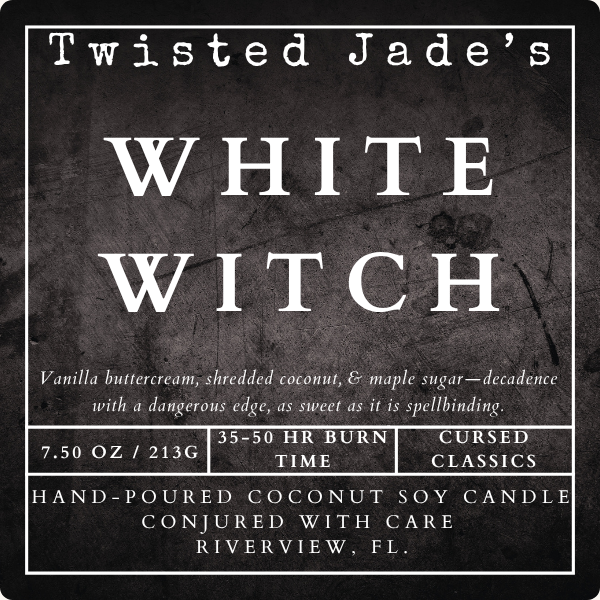 White Witch Candle
