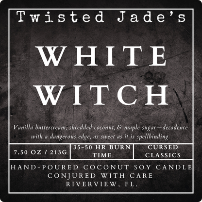 White Witch Candle