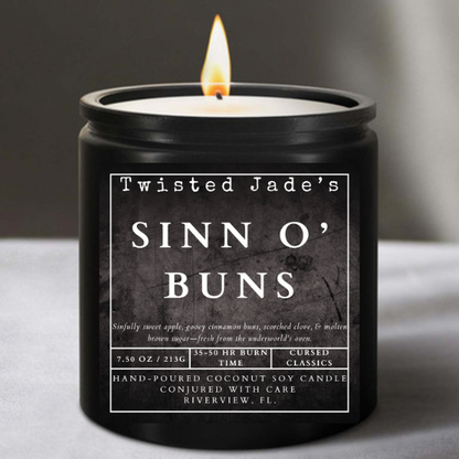 Sinn o' Buns Candle