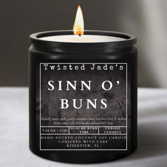 Sinn o' Buns Candle