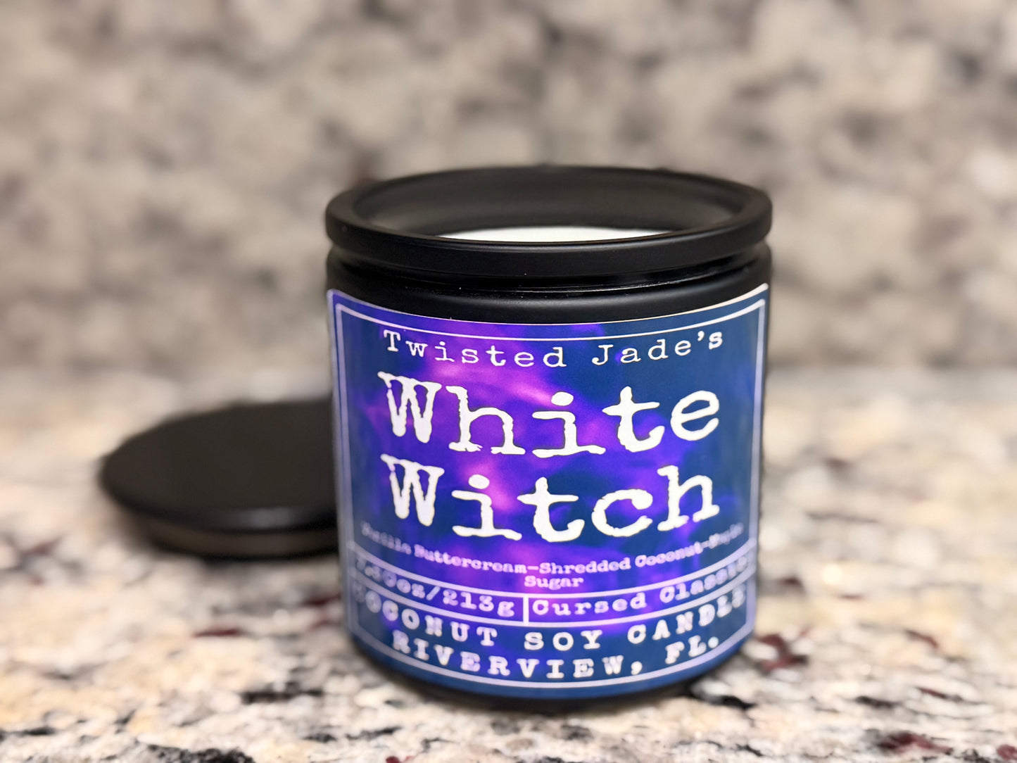 White Witch Candle