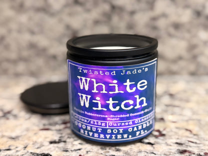 White Witch Candle