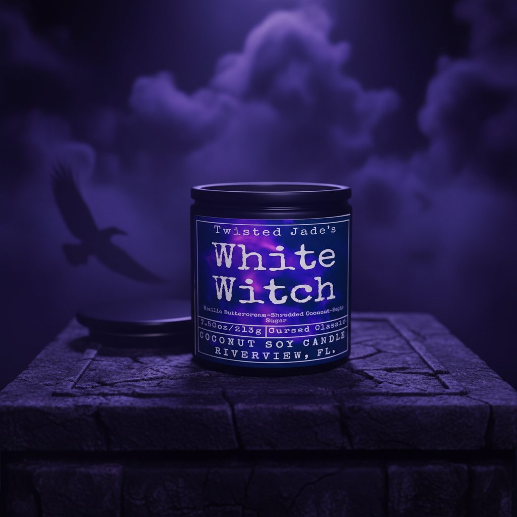 White Witch Candle