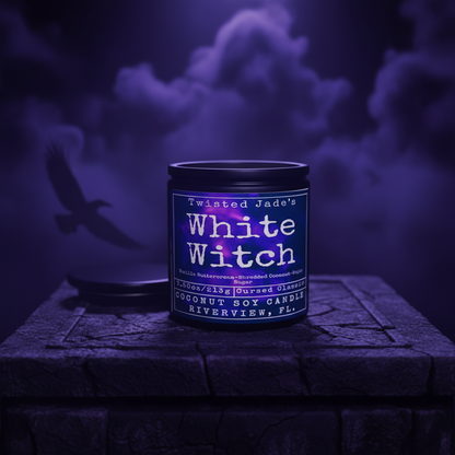 White Witch Candle