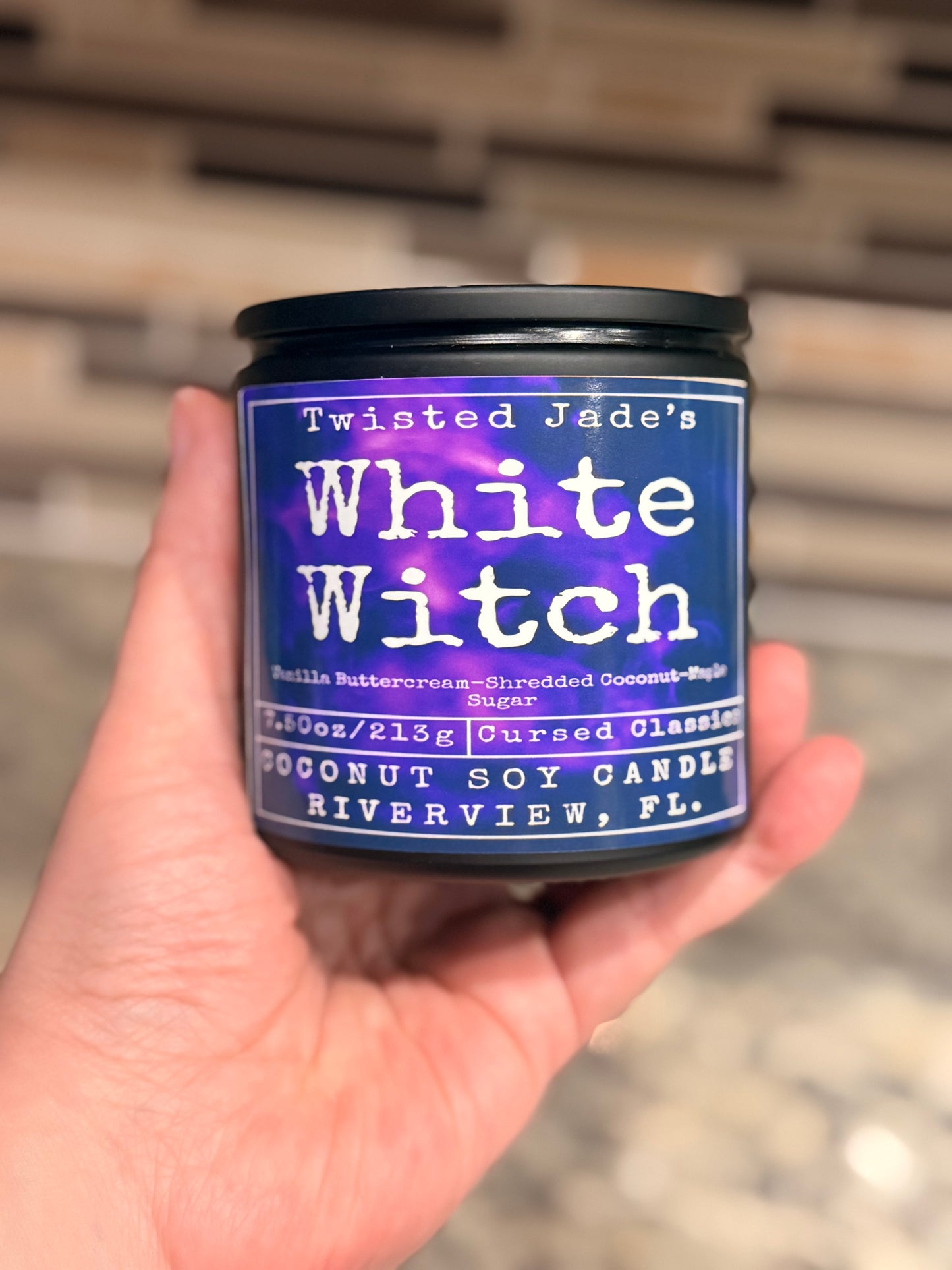 White Witch Candle