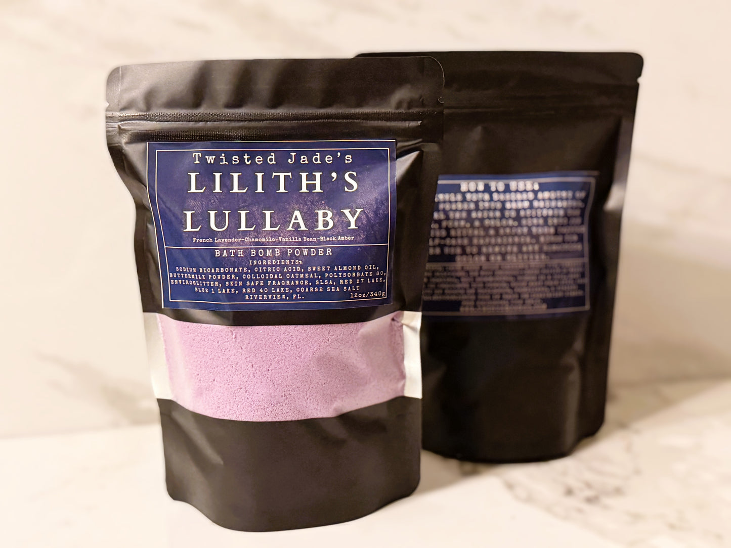 Lilith's Lullaby Bath Bomb Dust